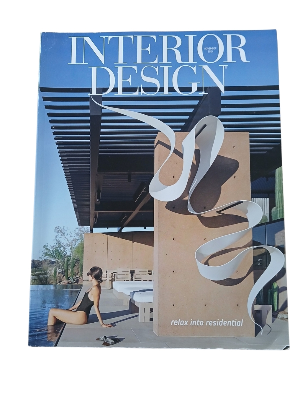 Interior Design Magazine November 2024  Cover: Relax Into Residential